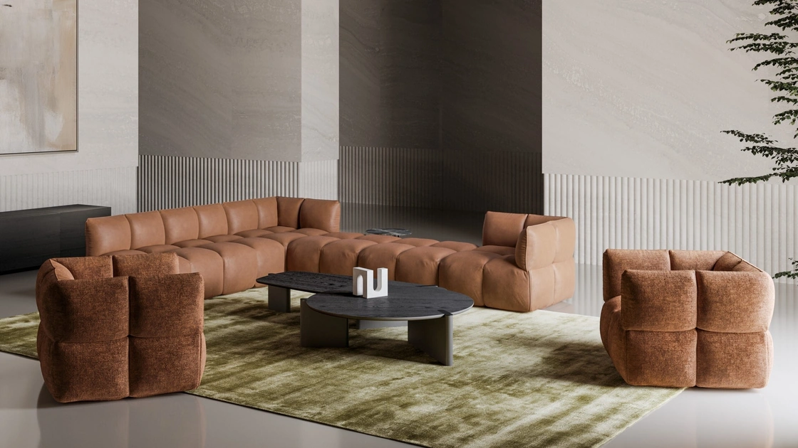 Tavolino in legno Flatiron di Bonaldo