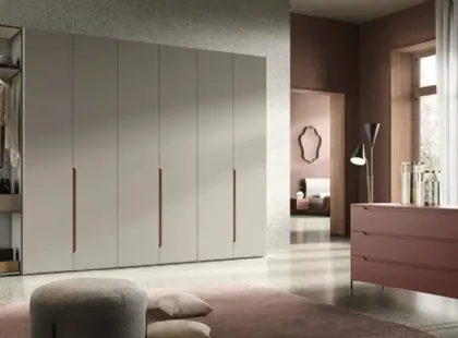 Armadio con ante battenti Ambra B351 di Moretti Compact Giorno Notte