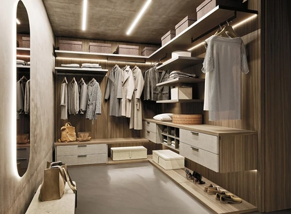 Cabina Armadio Comp N07 di Mobilgam