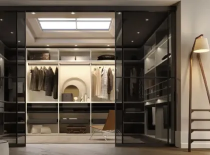 Cabina armadio Taurus T501 di Moretti Compact Giorno Notte