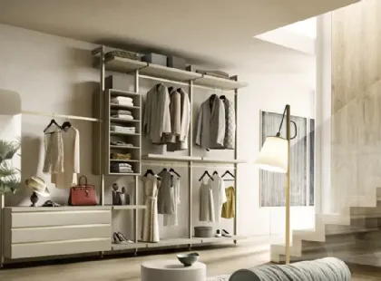 Cabina armadio Virgo V324 di Moretti Compact Giorno Notte