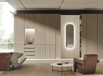 Armadio con ante battenti Comp N04A di Mobilgam