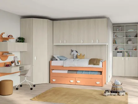 Cameretta a ponte Volo Kid C026 di Colombini Casa