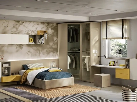 Cameretta per ragazzi Y102 di Moretti Compact Camerette