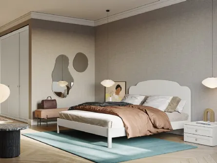 Letto con testiera Arcadia Aida di Colombini Casa