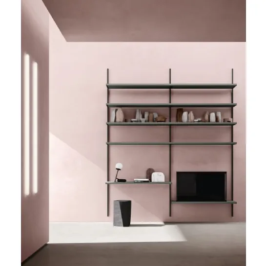 Libreria sospesa SM2006 Flexy Easy di Zalf