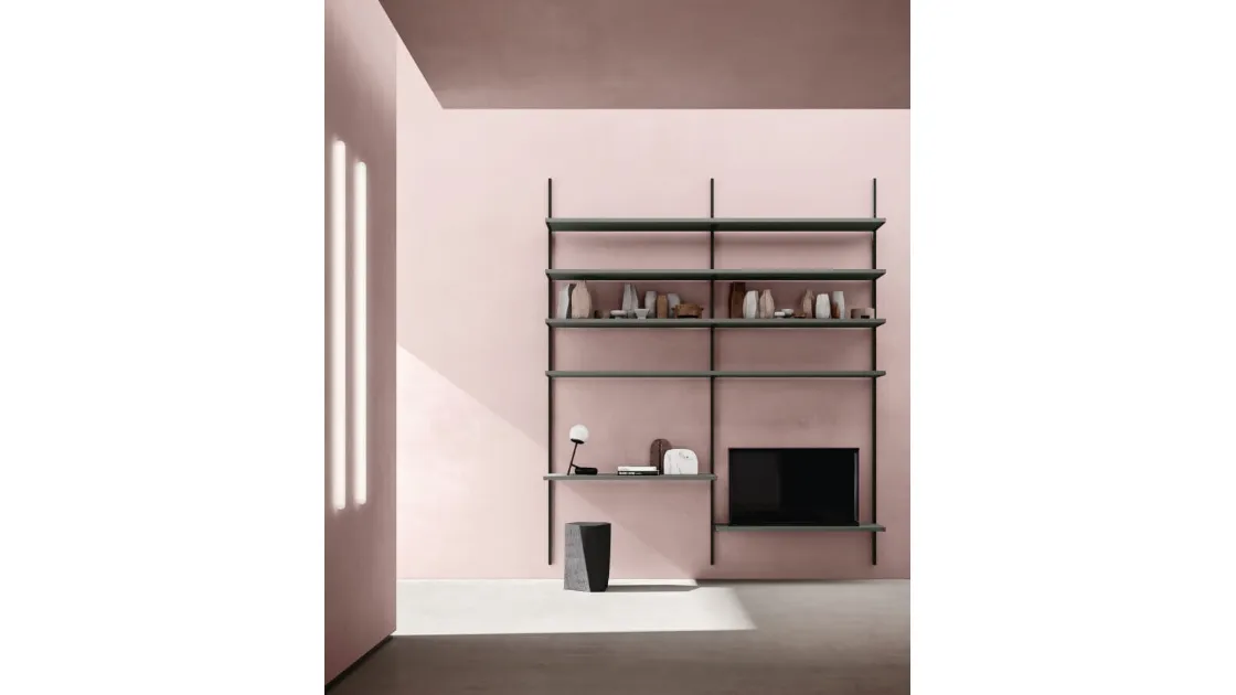 Libreria sospesa SM2006 Flexy Easy di Zalf