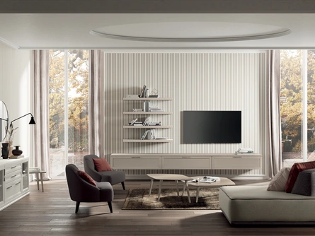 Parete Attrezzata Arcadia AS009 di Colombini Casa