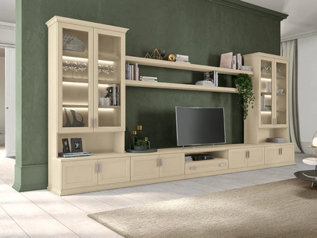 Parete Attrezzata Arcadia AS018 di Colombini Casa