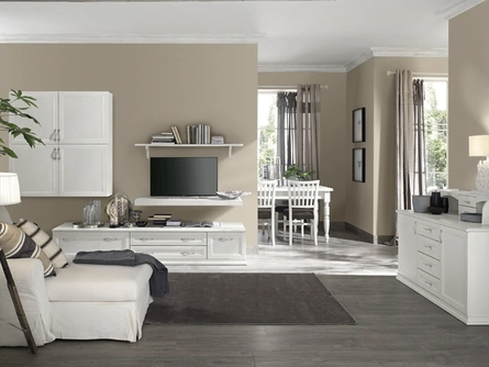 Parete Attrezzata Arcadia AS021 di Colombini Casa