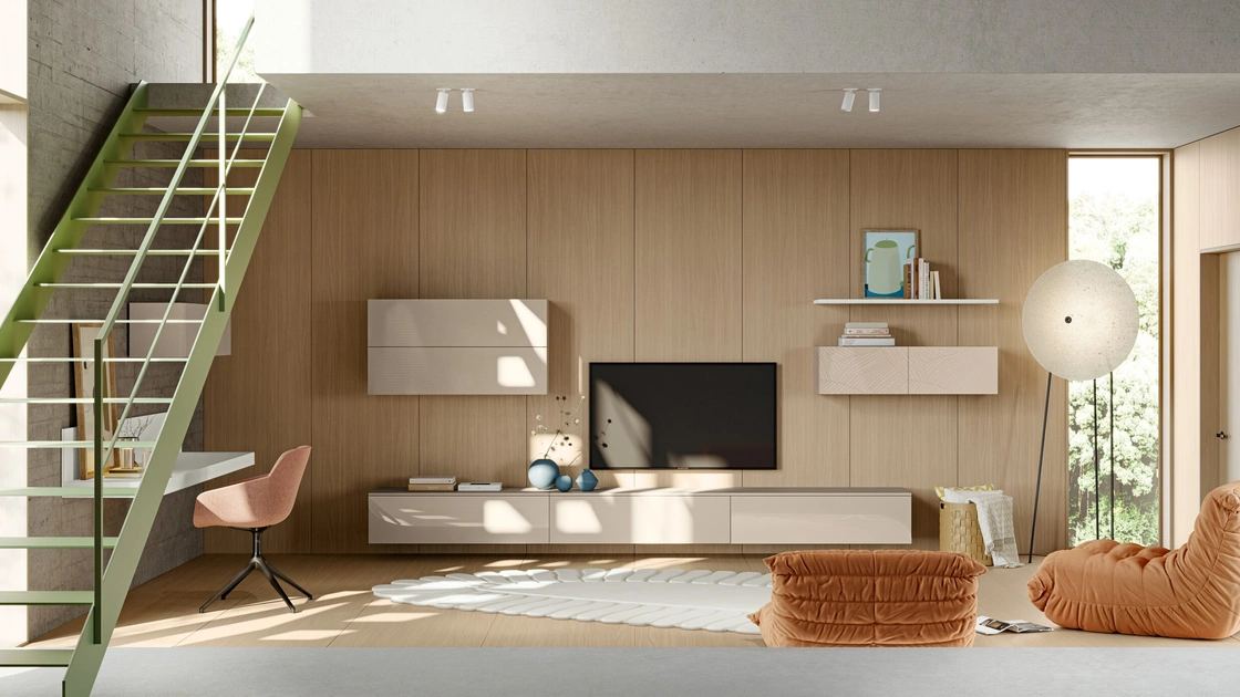 Parete Attrezzata Eclettica EG002 di Colombini Casa