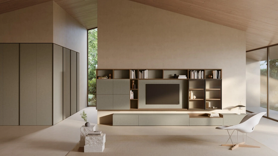 Parete Attrezzata Freespace SM2520 di Zalf