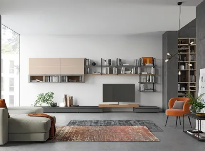 Parete Attrezzata Golf L20 di Colombini Casa