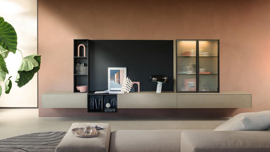 Parete Attrezzata SpaceMakers day SM2502 di Zalf