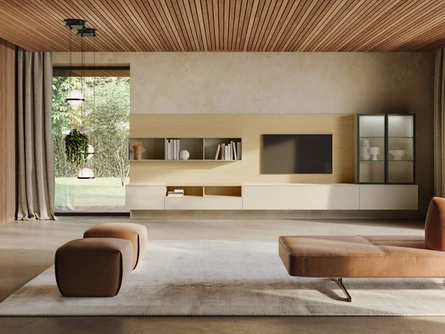 Parete Attrezzata SpaceMakers day SM2521 di Zalf