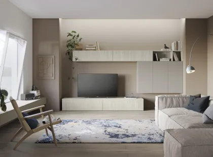 Parete Attrezzata Volo L002 di Colombini Casa