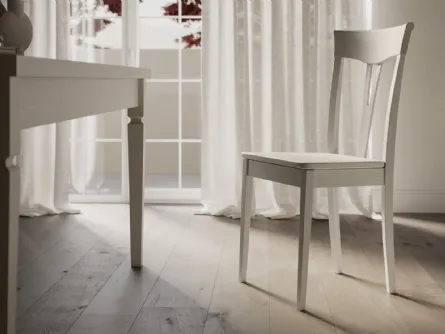 Sedia Rose completamente in legno di Arredo3
