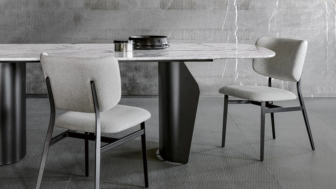 Tavolo Flame in Marmo di Bonaldo