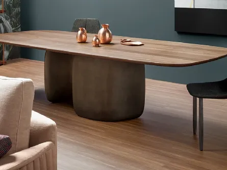 Tavolo Mellow Wood di Bonaldo