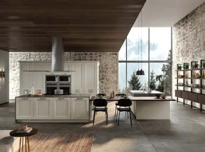 Cucina Classica con isola Gioiosa 01 di Arredo3