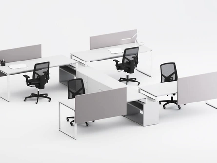 Scrivania operativa SM2572 di Zalf