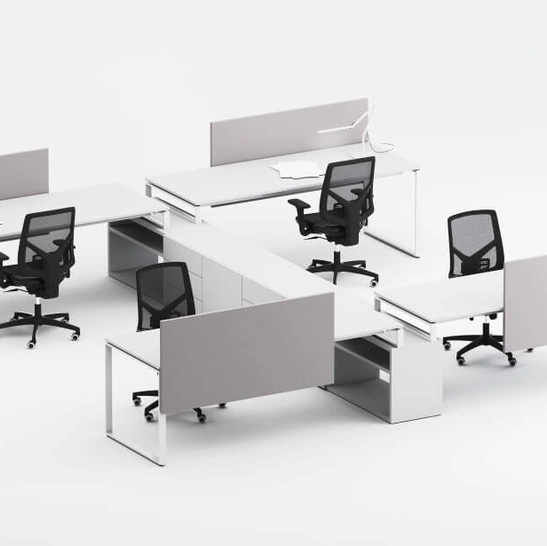 Scrivania operativa SM2572 di Zalf